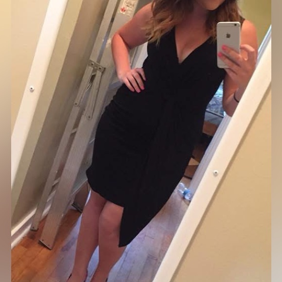 Deep V Midi Dress - Picture 5 of 6